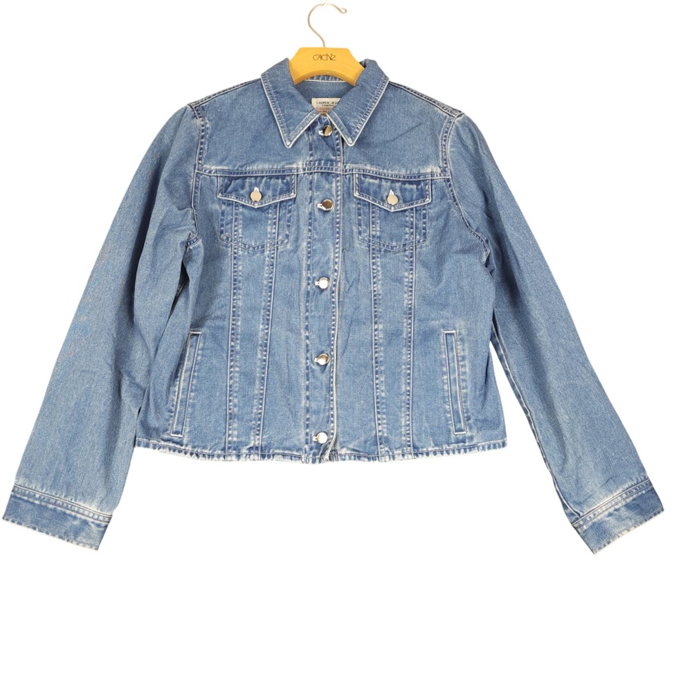Lauren Jeans Company Ralph Lauren Denim Jacket P M‎ Authentic Denim Outfitters